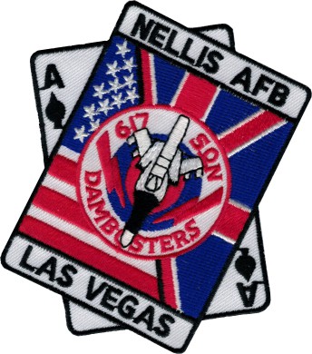 Bild von NELLIS Air force Base Las Vegas 617th Squadron "Dambusters" 
