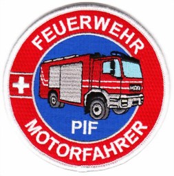 Bild von Feuerwehr Patch Motorfahrer PIF Abzeichen