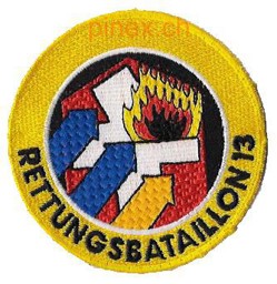 Bild von Rettungsbataillon 13 gelb Armeebadge