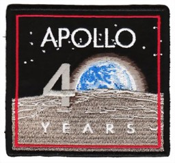 Bild von Jubiläums Aufnäher Apollo 11 40 Jahre