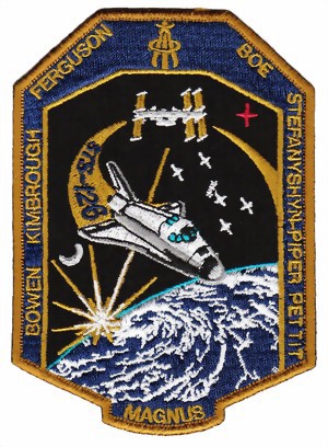 Bild von STS 126 Endeavour Shuttle Missions Abzeichen