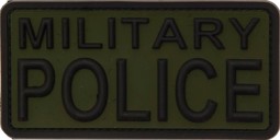 Bild von Military Police 3D Rubber PVC Patch Grün