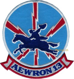 Bild von Aewron 13 Patch Aviation Air Borne Early Warning Squadron Abzeichen
