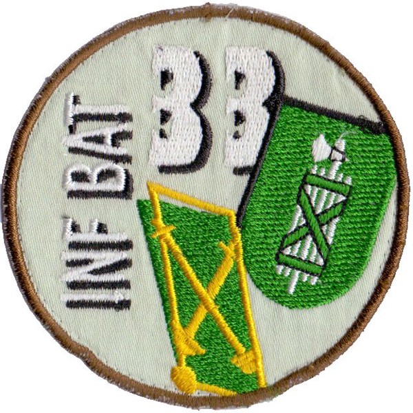 Bild von Inf Bat Infanterie Bataillon 33 Rand braun