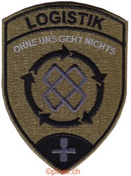 Bild von Logistik Badge tarnfarben