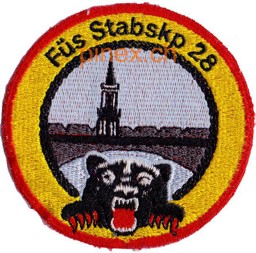 Bild von Füs Bat 28 Stabskompanie Badge