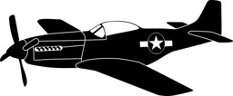 Bild von P-51 Mustang Autoaufkleber