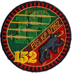 Bild von Füs Kp 2 / 152 Armee 95 Badge. Territorialdiv 1, Territorialregiment 18.