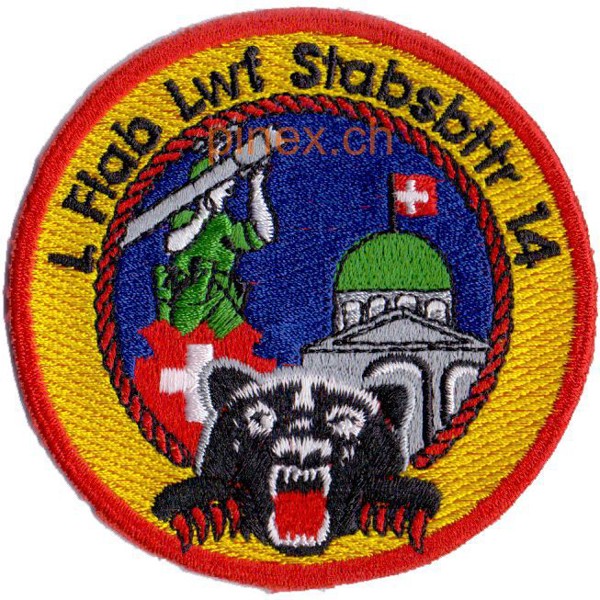 Bild von L Flab Stabsbatterie Badge L Flab 14 Lwf 