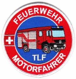 Bild von Feuerwehr Patch Motorfahrer TLF Abzeichen 