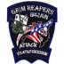 Bild von B / 4-2 AVN Grim Reapers Helicopter Military Support Patch Abzeichen