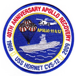 Bild von USS Hornet CVS-12  Apollo 11+12 Anniversary 1969-2009