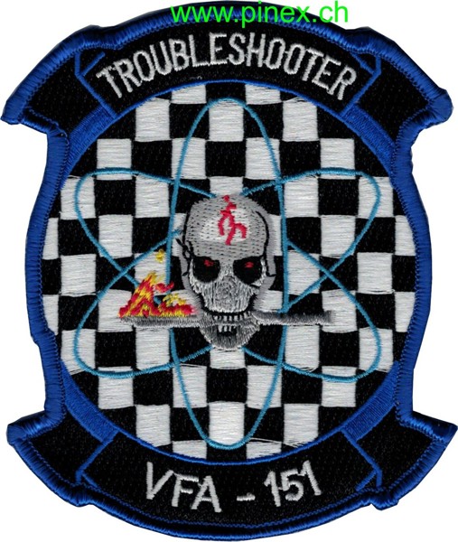 Bild von VFA-151 Troubleshooter Navy Staffel Abzeichen