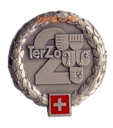 Bild von Territorialzone 2 Béretemblem Schweizer Armee