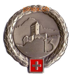 Bild von Festungsbrigade 13  Béretemblem Schweizer Militär
