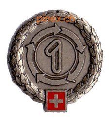 Bild von Logistikbrigade 1  Béretemblem Schweizer Armee