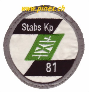 Bild von Stabskompanie 81 Badge Abzeichen Aufnäher 