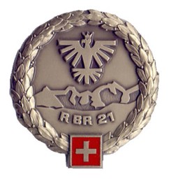 Bild von Reduit Brigade 21 Béret Emblem