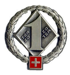 Bild von Territorialzone 1 Béret Emblem Schweizer Armee