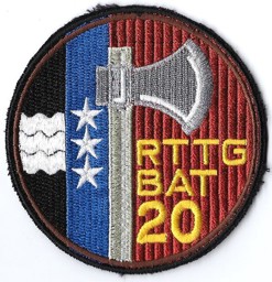 Bild von Rttg Bat 20 braun Armeebadge