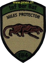 Bild von Inf Ber Bat 104 grün mit Klett Infanterie Miles Protector