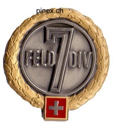 Bild von Felddivision 7 GOLD  Béretemblem 