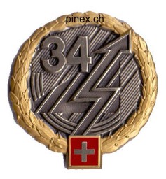 Bild von LVB Führungsunterstützung der Luftwaffe 34 GOLD  Béretemblem