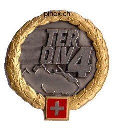Bild von Territorialdivision 4 GOLD Béret Emblem