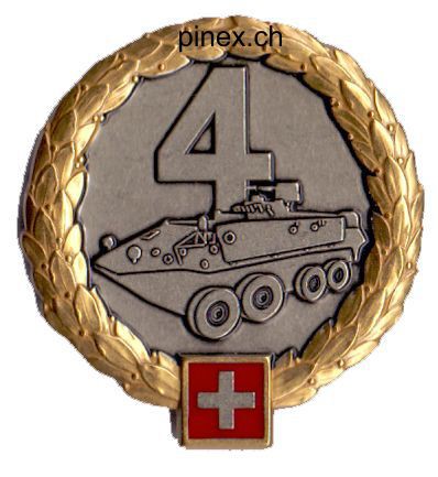 Picture of Infanterie Brigade 4 GOLD Béret Emblem