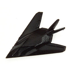 Bild von F117 Stealth Fighter Pin schwarz