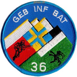 Picture of Geb Inf Bat 36, blauer Rand