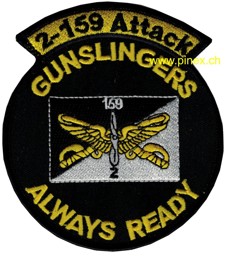 Bild von 2nd Squadron 159th Aviation Attack Regiment Abzeichen Gunslingers
