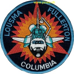 Bild von STS 3 Columbia Abzeichen Lousma Fullerton