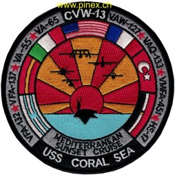 Bild von USS Coral Sea CV-43 Flugzeugträger Abzeichen 