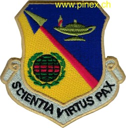 Bild von US Air Force Special Operations School Wappen "Scienta Virtus Pax"