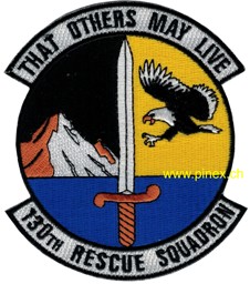 Bild von 130th Rescue Squadron Abzeichen US Air Force "That others may live"