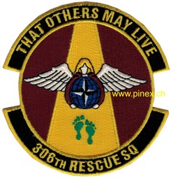 Bild von 306th Rescue Squadron Abzeichen "That others may live" USAF Patch