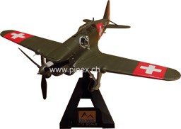 Bild von Morane Saulnier M.S. 406 Schweizer Luftwaffe Fertigmodell