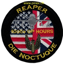 Picture of General Atomics MQ-9 Reaper 1000 Operation hours Patch